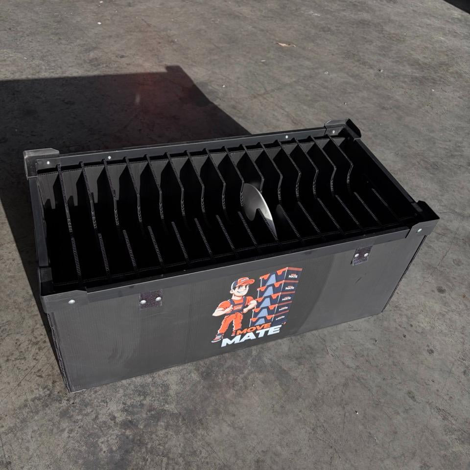 Large Plate & Dish Box Open