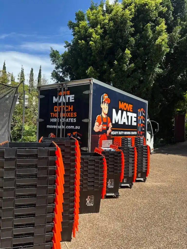 Move Mate Crates Delivery Truck