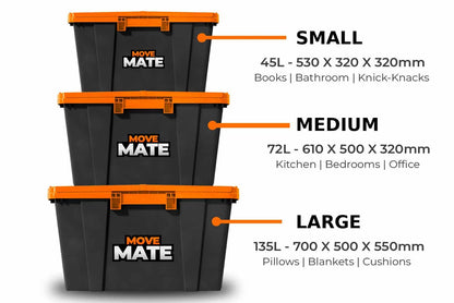 Move Mate Crate Sizes
