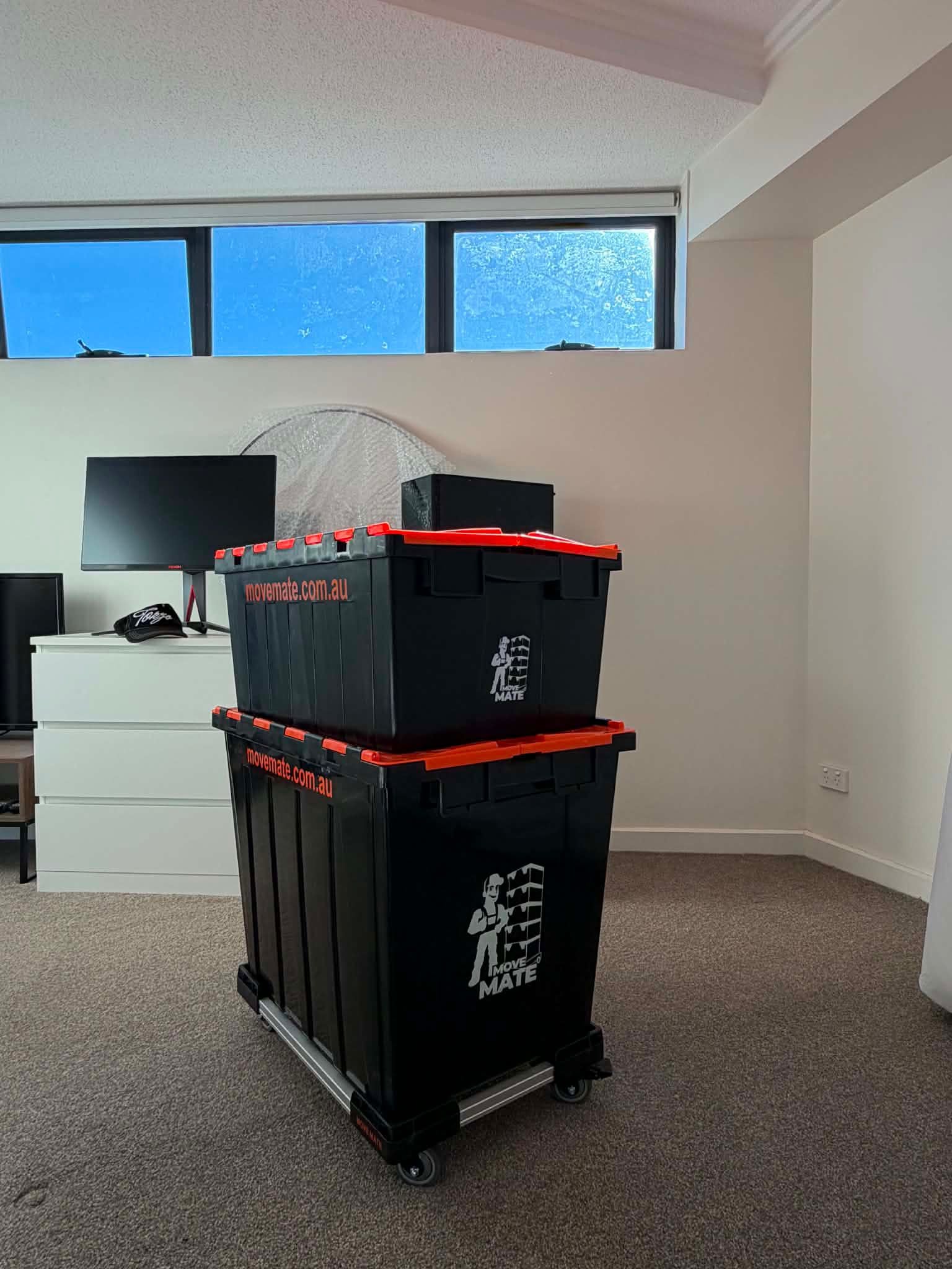 Moving Boxes Computer Room