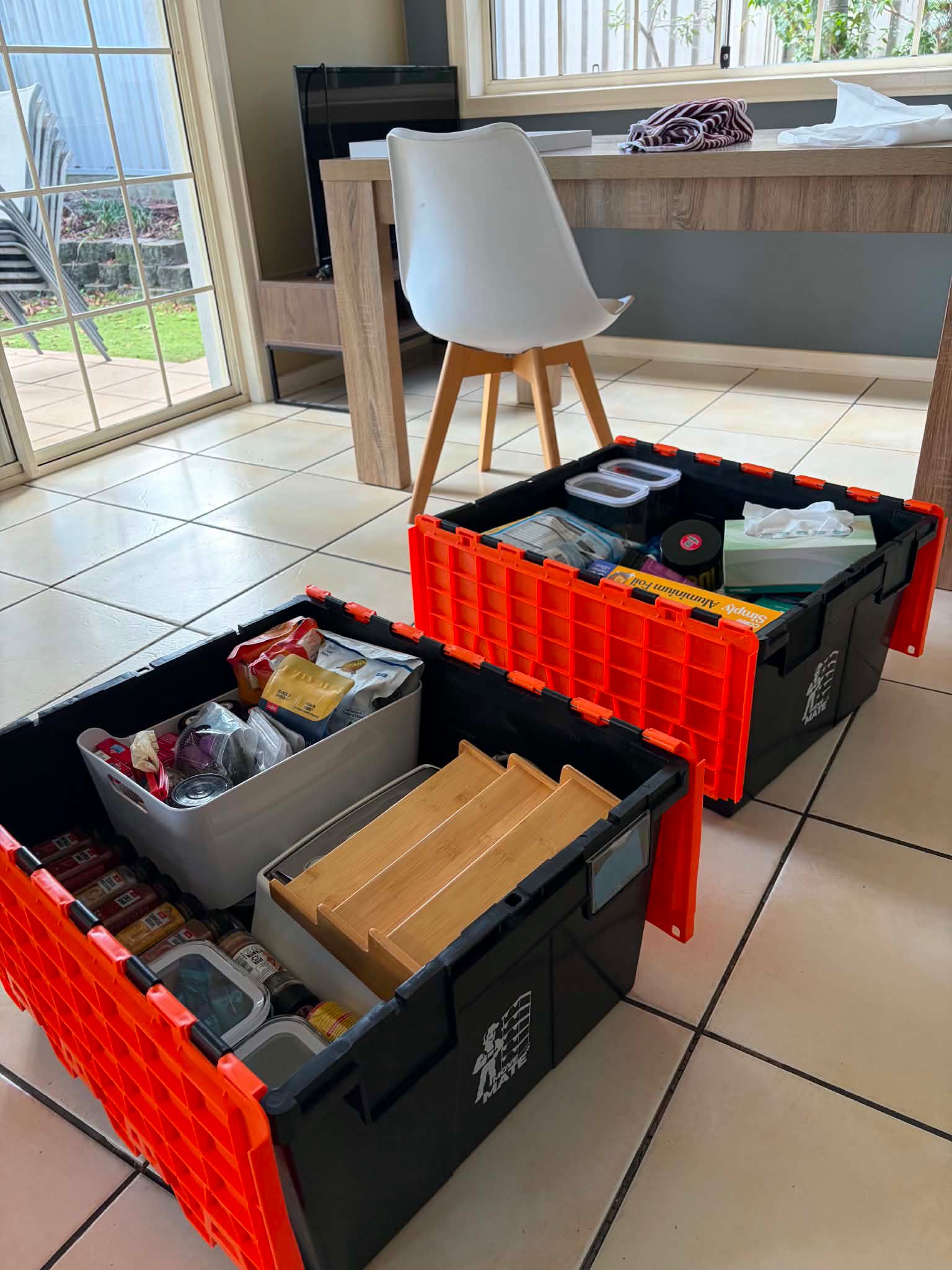 Move Mate Crates Living Room
