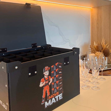 Glassware Moving Box